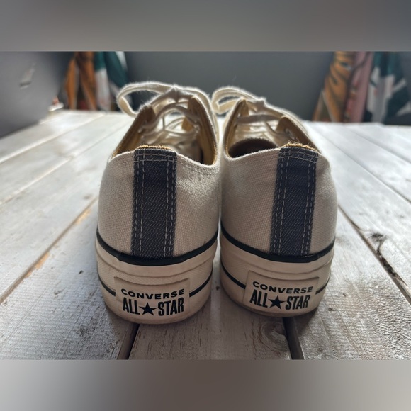Converse | Low Platform Sneaker | Cream | Women’s 7.5 🤍👟 - Picture 13 of 13